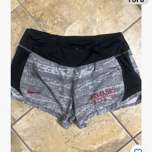 Nike Running Shorts Arkansas Razorbacks - Picture 1 of 7